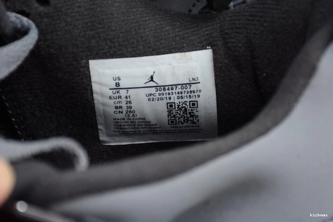 Cheap MAX Grey 308497-007 (2019) Retro Cool Air Jordan 4 0817